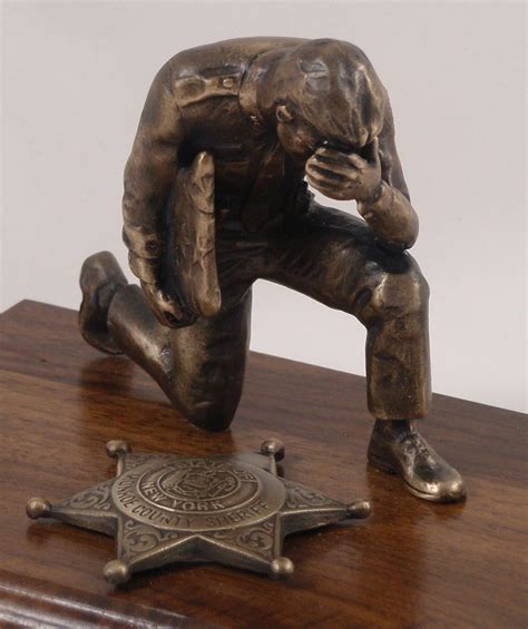 Law Enforcement Miniature Bronze Statues Brodin Studio Inc