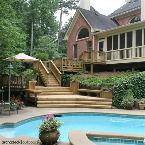 Best Multi Level Deck Design Ideas For Your Home Deck With Pergola Outdoor Deck Outdoor