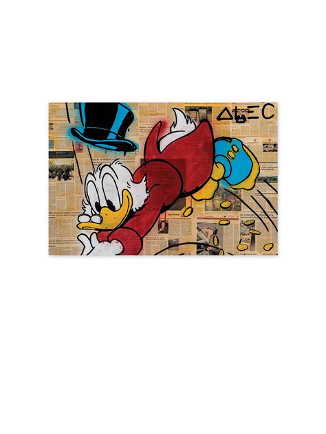 Scrooge Mcduck Poster Alec Monopoly Art Prints Street Art Etsy