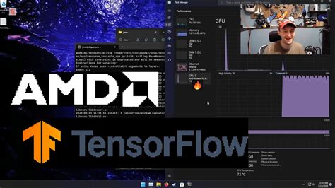 Tensorflow On Amd Gpu Directml Tutorial And Testing Youtube