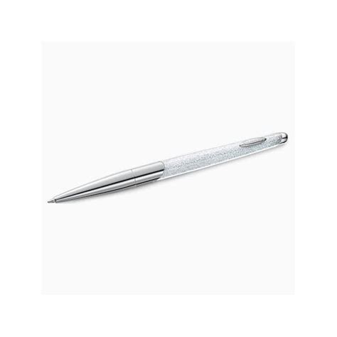 Swarovski Swarovski Crystalline Nova Ballpoint Pen White Chrome