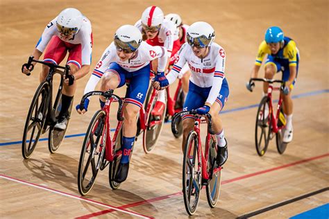 Great Britain Cycling Team Top The Medal Table At The UEC European