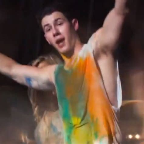 nick jonas flaunts sexy bod in new chains music video watch now