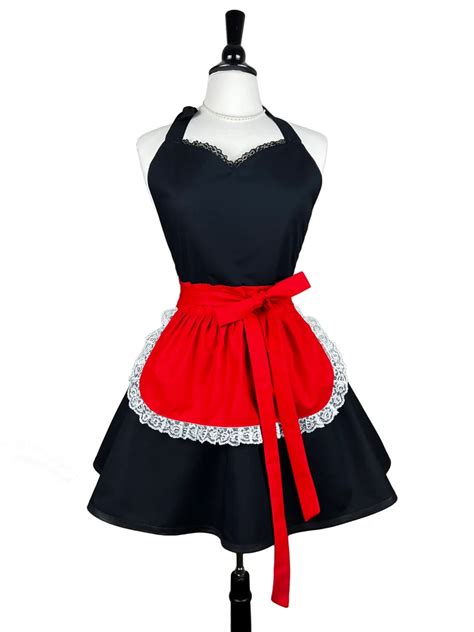 sexy personalized apron for women black lace custom apron etsy flirty aprons flirty skirts