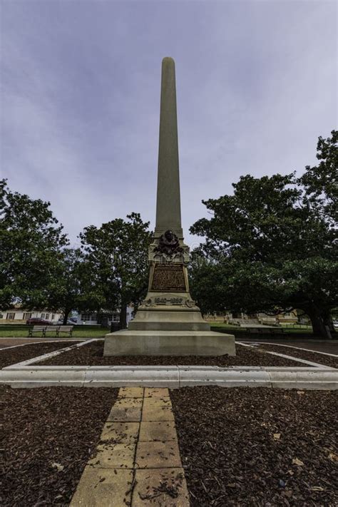 Obelisk For William Dudley Chipley In Pensacola Editorial Stock Image