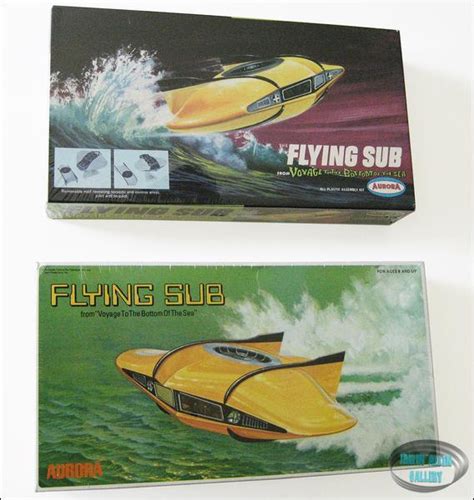 Aurora Flying Sub Model Kits