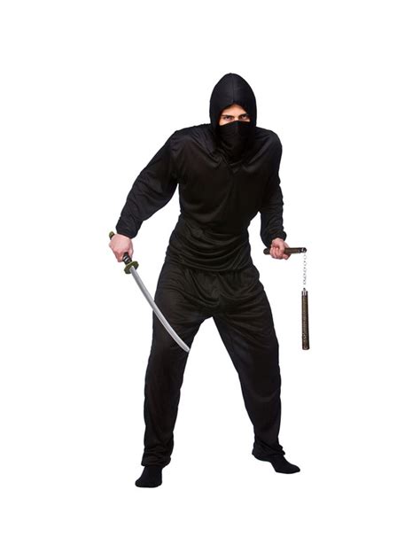 Dark Ninja Costume Around The World Plymouth Fancy Dress Costumes