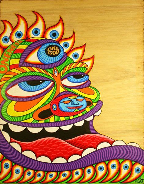 Chris Dyer Painting Art Visionary Art Psychedelic Art