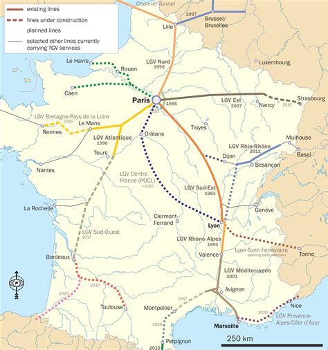 High Speed Trains In France Tgv Idtgv And Ouigo