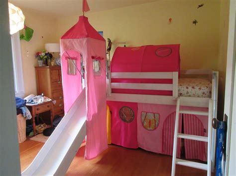 Kids Flexa Princess Bed Mid Loft Bed Oak Bay Victoria