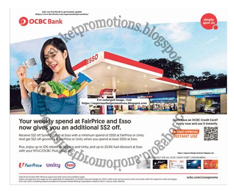 Select the fd promotion tenor. OCBC Bank Esso FairPrice Promotion 11 September - 22 ...