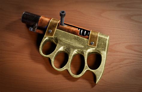 Thomas Butters Knuckle Duster Pistol
