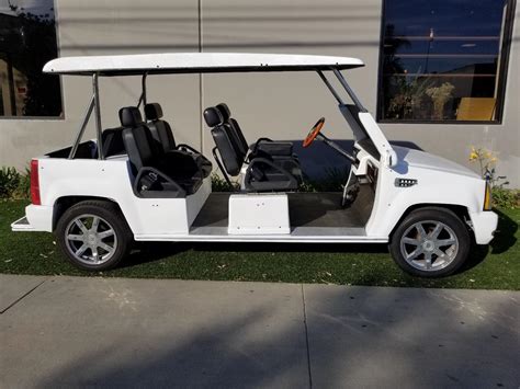 Custom 2012 Acg Cadillac Escalade Lsv Golf Cart For Sale