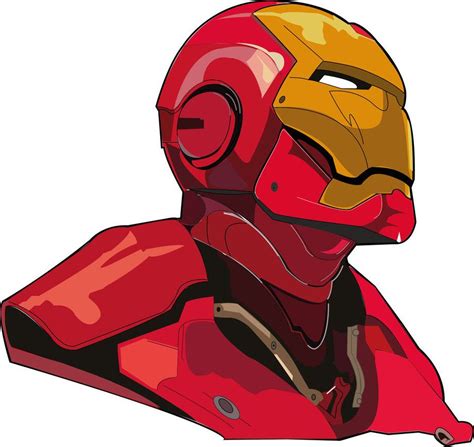 Iron Man Chibi Vector