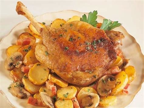 Confit de canard recette de la région du Périgord bon appétit
