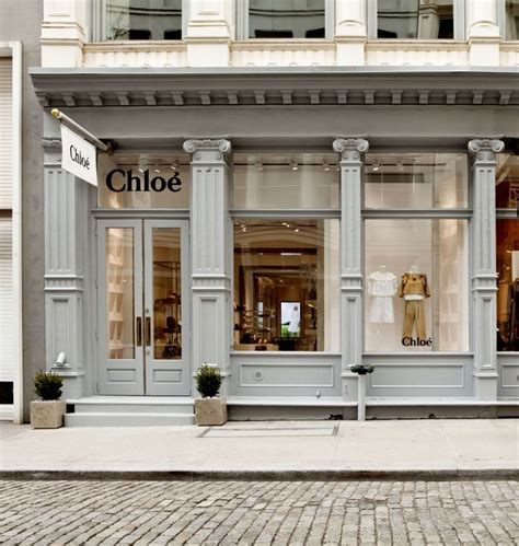 Chloe Boutique Soho New York Storefront Design Shop Interior Design