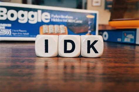 Co To Znaczy Skrót Idk - Co to znaczy IDK i jak go używać? + Inne odmiany