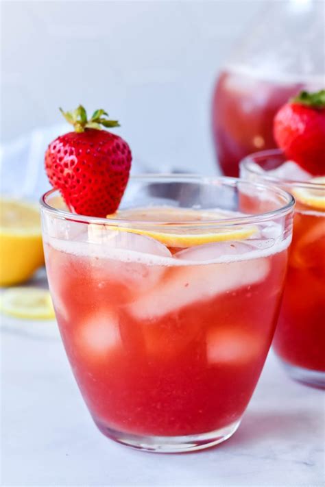 Sweet Southern Strawberry Iced Tea 4 Sons R Us