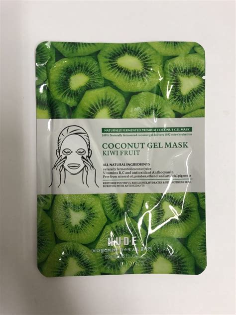Kiwi Fruit Coconut Gel Mask Nude New Ml Mono Store