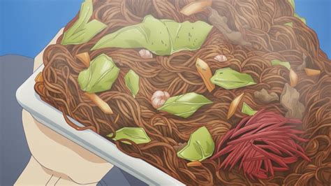 Itadakimasu Anime Yakisoba Amanchu Episode 12 Kawaii Food