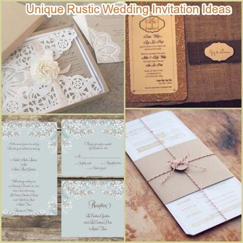20 rustic wedding invitations ideas rustic wedding invites 123weddingcards