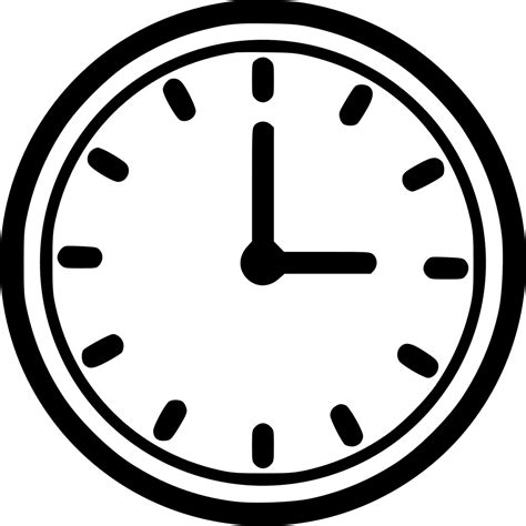 Procedure that will be described in the following post. Clock Svg Png Icon Free Download (#563942 ...