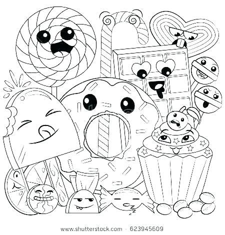 45 sports balls coloring pages picture inspirations. Cute Food Coloring Pages Collection - Print and Color ...