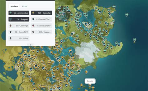 Genshin Impact Interactive World Map Genshin Impact Official Community