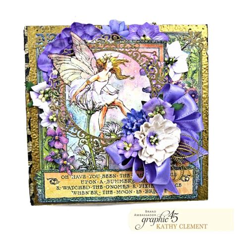 Graphic 45 Fairie Dust Mini Album Tips And Tricks Kathy By Design