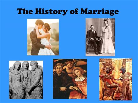 ppt the history of marriage powerpoint presentation free download id 1559429