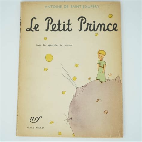 Livre Le Petit Prince 1947 Les Coups De Coeur