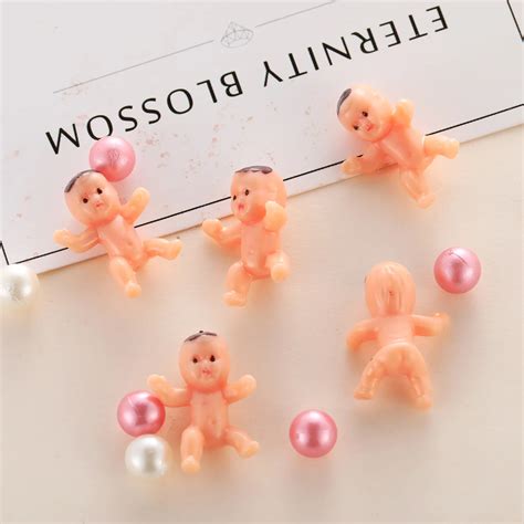 Mini Plastic Babies 1 Inch Baby Doll For Baby Shower Party Favors Baby