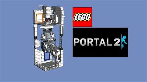 Lego Portal 2 Glados Set Tutorial Youtube