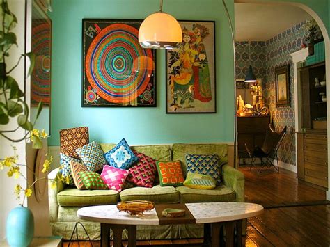 70 Hottest Colorful Living Room Decorating Ideas Vintage Living Room