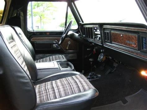 1979 Ford Bronco Interior