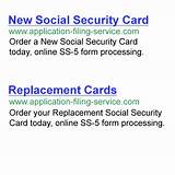 Images of Social Security Application For Name Change