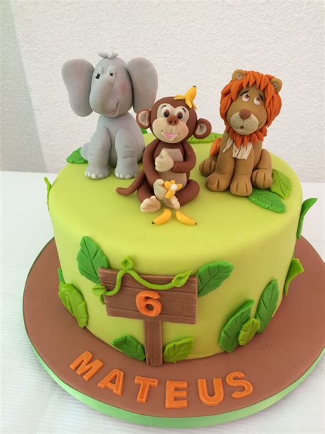 Zoo Cake — Childrens Birthday Cakes Zoo Birthday Cake Animal