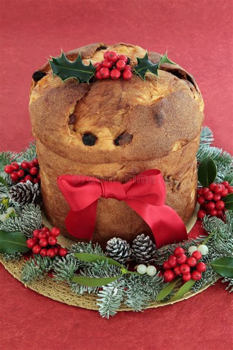 Panettone Christmas Cake Stock Image Image Of Noel Food 21292447