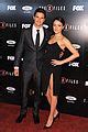 Italia Ricci Supports Fiance Robbie Amell At The X Files Premiere Italia Ricci Robbie Amell
