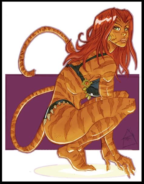 Feline Xxx Tigra Porn Pinup Art Superheroes Pictures Pictures Sorted By Rating Luscious