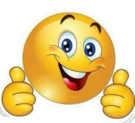 Thumbs Up Smiley Smiley Emoji Emoticon