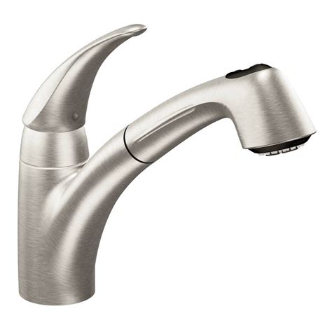 I purchased a moen motionsense kitchen faucet for a new house my husband and i had built. Moen Extensa Spot Resist Stainless 1-Handle Handle(S ...