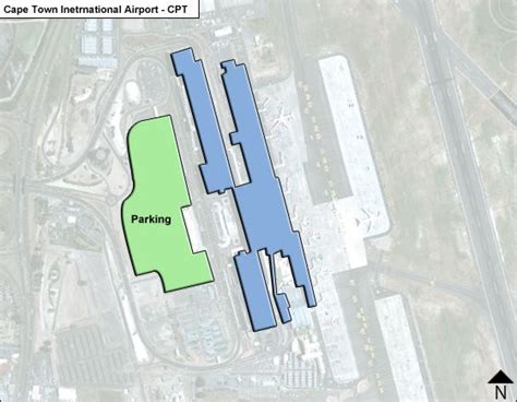 Cape Town Cpt Airport Terminal Map