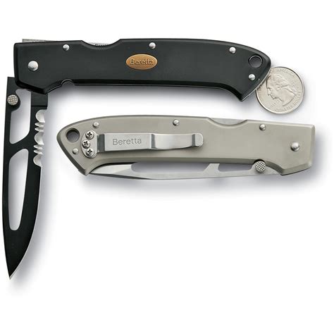 Beretta® Aluminum Airlight Knife 91398 Folding Knives At Sportsmans