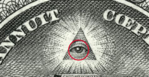 Hidden Symbols In The Us Dollar Dusty Old Thing