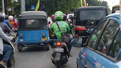 Go Jek App Cuts Through Jakartas Notorious Traffic Jams Cnn