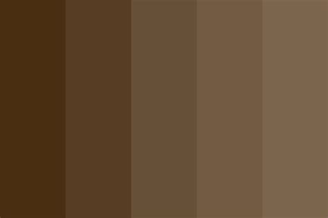 Chocolate Shades Color Palette