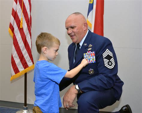 145th Ces Airman Promoted To Highest Enlisted Rank Of Chief Master