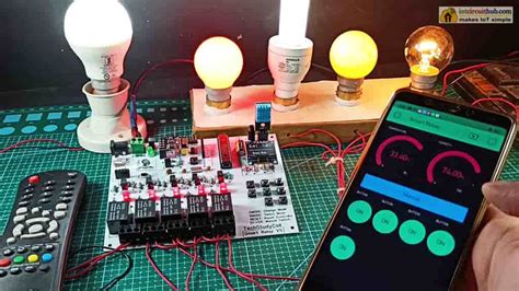 Smart Home Using Arduino With Esp8266 And Monitoring Blynk Project Hub