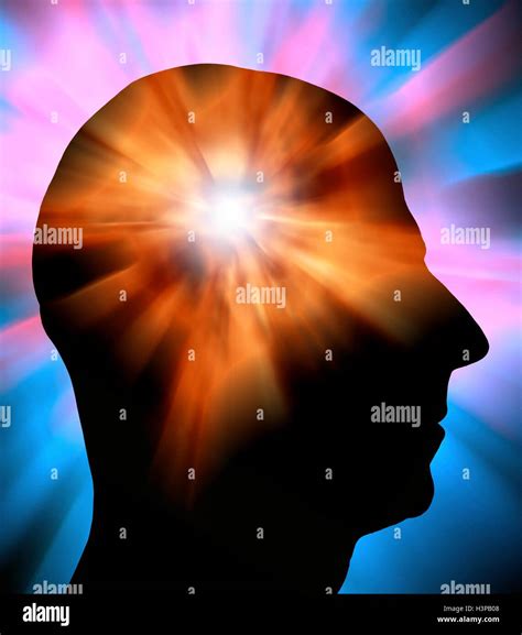 Human Mind Conceptual Illustration Stock Photo Alamy